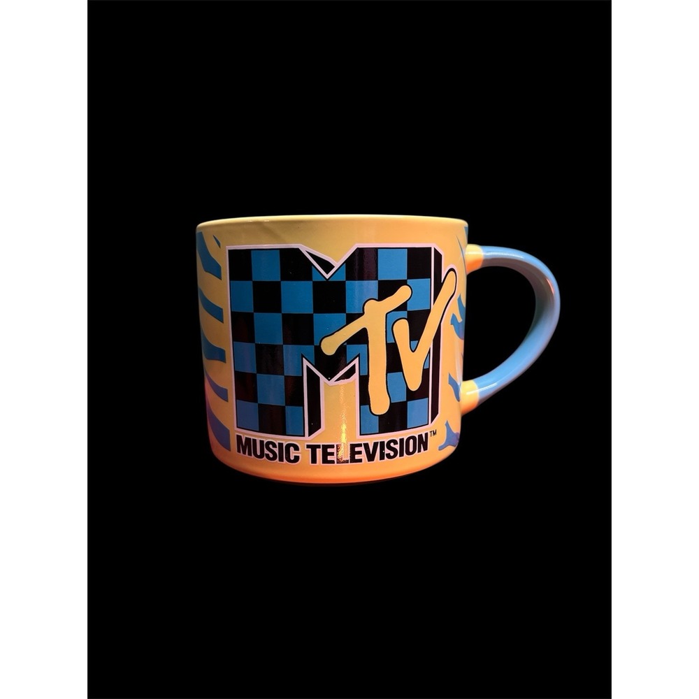 New I Want My MTV Music Television 15 oz Coffee‎ Mug 80s Style
